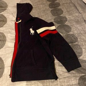 Ralph Lauren polo (hoodie sweatshirt)